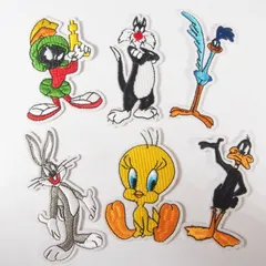 ㉒　アイロンワッペン　ワッペン トゥイーティー 6点セット アメカジ