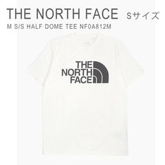 訳あり 新品未使用 ノースフェイス Tシャツ 半袖 メンズ ロゴ ハーフドーム ティーシャツ THE NORTH FACE M S/S HALF DOME TEE NF0A812M 白 [250501-01]