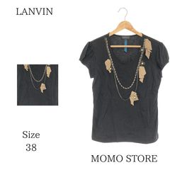 LANVIN ランバン トップス Tシャツ 半袖 チャーム おしゃれ レディース