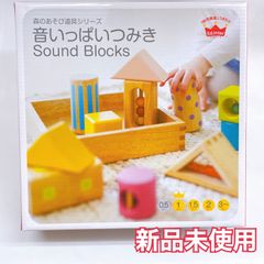 【新品未使用】エドインター　音いっぱいつみき　積み木　知育玩具　プレゼント