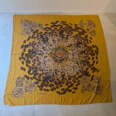 HERMES エルメス カレ 90 L'hiver リヴェール 冬 シルク スカーフ