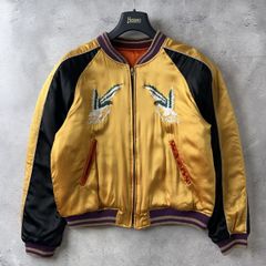 SILVER STONE スカジャン silverstone シルバーストーン リバーシブル別珍スカジャン