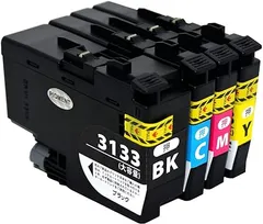 Bk Brother ブラザー LC3133－4PK 互換インク LC3133 大容量 LC3133BK ...