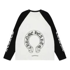 Chrome Hearts クロムハーツ 長袖 Ｔシャツ パーカー メンズ レディース スウェット 春着 秋着 カジュアル ブラック