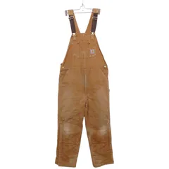 【未使用タグ無し】ヘビーダックオーバーオール 38 キャメル 未使用タグ無し】ヘビーダックオーバーオール 38 キャメル