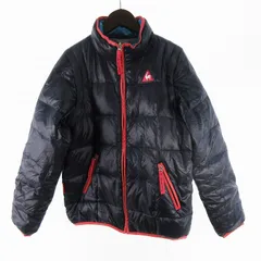 ルコックスポルティフ le coq sportif GOLF ゴルフ ダウンジャケット 袖取り外し可能 ベスト 紺 ネイビー ピンク M QGL6196 アウター