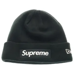 SUPREME (シュプリーム) 23AW New Era Box Logo Beanie ニューエラ ボックスロゴ ニットビーニー ニット帽 帽子 ブラック