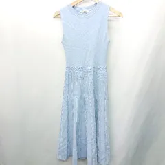 ◇ SNIDEL スナイデル ロング丈 ワンピース サイズF ライトブルー系 レディース E  【1408060027187】