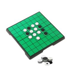 【数量限定】リバーシ KOKOSUN マグネット式 折りたたみ盤 携帯便利 知育玩具 (Mini丸角式)