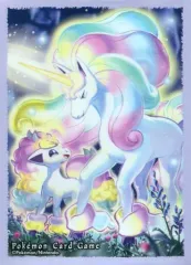 【中古】サプライ ポケモンカードゲーム デッキシールド(スリーブ) ガラルポニータ＆ガラルギャロップ ポケモンセンター限定