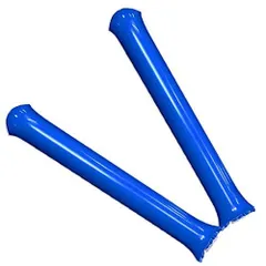 Blue Stick Balloons, 2-Piece Set, 10 Sets, Prime (Blue)