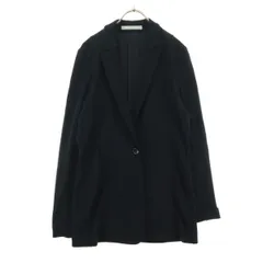 セオリーリュクス　テーラードジャケット　大きめサイズ　黒　クリーニング済　日本製 セオリーリュクス テーラードジャケット 大きめサイズ 黒