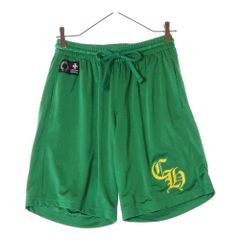 CHROME HEARTS (クロムハーツ) MESH VARSITY SHORTS CHプリントメッシュハーフパンツ