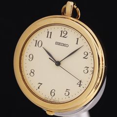 希少【非売品】SEIKO ロータリークラブ 懐中時計 ゴールド 