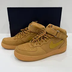 ナイキ　エアフォース1 MID '07 WB flax 28センチ　新品未使用 NIKE AIR FORCE 1 MID '07 WB FLAX/WHEAT-GUM LIGHT BROWN-BLACK