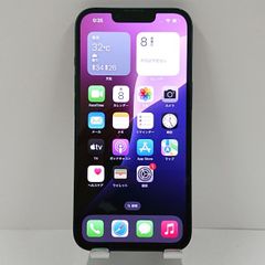 iPhone14 128GB SoftBank ミッドナイト 送料無料 本体 c13916