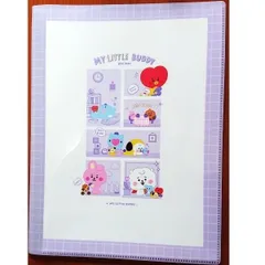 BT21 10ポケット クリアファイル（ちびぬい_ルーム）203835/A4サイズ
