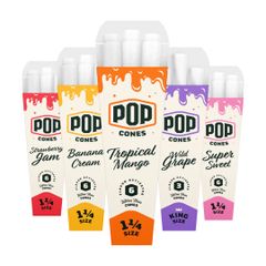 POP CONES Ultra Thin 1 1/4　プレロール2個セット