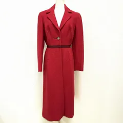 #wnc プラダ PRADA コート 40 赤系 ロング イタリア製 レディース [795543]のサムネイル