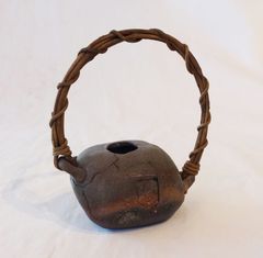 珍品 民藝 農民美術 一刀彫 木彫り人形 ランプ 山登り 登山 民芸品 