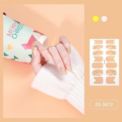 ZX-3673】ネイルポリッシュフィルム ネイルステッカー ジェルネイル