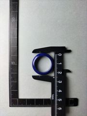 天然石 ラピスラズリ の リングです。18号  約内径18.7㍉ 約内周58.6㍉です。