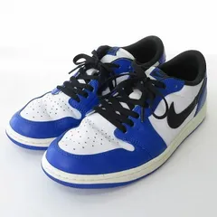 ナイキ NIKE CZ0790-140 エアジョーダン1レトロ AIR JORDAN 1 RETRO LOW OG Game Royal スニーカー シューズ ゲームロイヤル ブルー 28.5cm