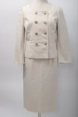 23区ニジュウサンク APPLAUDIR LINEアプロディールセットアップ ノーカラージャケット・スカートスーツ【上40下38】【LSTA56800】