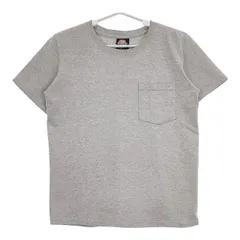 Goodwear ポケT アメリカ製 SLIM FIT 半袖Ｔシャツ カットソー グレー レディース グッドウェア【中古】5-0504S∞