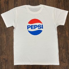 PEPSI・ペプシ・ロゴ・Tシャツ・白