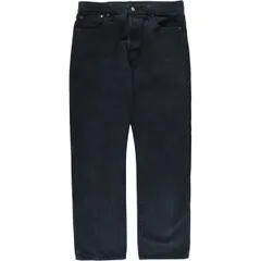古着 リーバイス Levi's 501 ブラックデニム ストレートデニムパンツ メンズw33相当/eaa521658