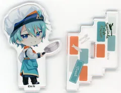 【中古】アクリルスタンド・アクリルパネル 渚トラウト 「バーチャルYouTuber にじさんじ×SWEETS PARADISE 第11弾 Speciale Cafe ミニキャラトレーディングアクリルスタンド」