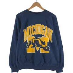 古着 80年代 ヘインズ Hanes MICHIGAN STATE ミシガン州立大学 カレッジスウェットシャツ トレーナー USA製 メンズXL相当/eaa532932