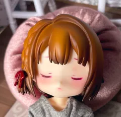 かすたむフェイス⭐︎メイク&アイホール加工有り+おまけレジンアイ（cream） ねんどろいどどーる かすたむフェイスパーツ00 creamカスタム