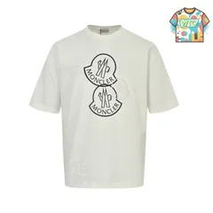 【今日WTO】Moncler / モンクレール 25SS トリプルロゴプリント半袖 T-OJ87