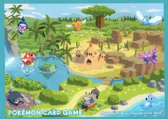 【中古】サプライ ポケモンカードゲーム デッキシールド(スリーブ) つながるせかい ポケモンセンター限定