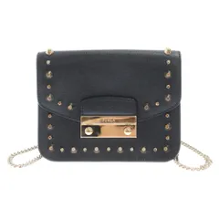 FURLA (フルラ) メトロポリス スタッズ チェーンショルダーバッグ ブラック/ゴールド G6400-C3のサムネイル