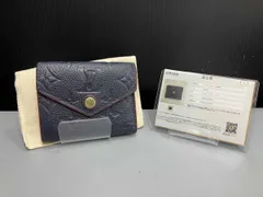 LOUISVUITTON ルイヴィトンM58880 ポルトフォイユ ゾエ モノグラム アンプラント 三つ折り財布