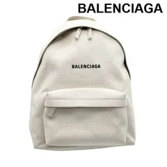 バレンシアガ BALENCIAGA リュック エブリデイ ロゴ バックパック 白 ユニセックス S5W320のサムネイル
