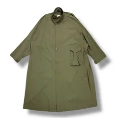 HYKE 22SS STRETCH TROPICAL MILITARY ストレッチ トロピカル ミリタリーコート ハイク 221-27035 カーキ系 2  93218A3のサムネイル