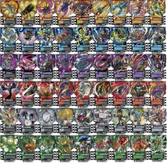 仮面ライダーガッチャード ライドケミートレカ インセクト ジョブ ビークル アニマル アーティファクト プラント 6属性 計54枚 セット