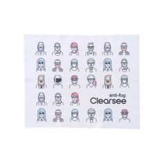 クリアシー　くもり止めクロス　　　オリジナルデザイン