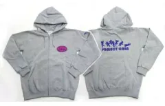 【中古】アウターウェア(男性アイドル) PROJECT DABA 『ドロケイ』オリジナルパーカー グレー Mサイズ 「DABAアフタートークショー」