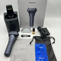 【美品】パナソニック ラムダッシュ 3 ES-L380W-A 青 メンズシェーバー 3枚刃 Panasonic 本体