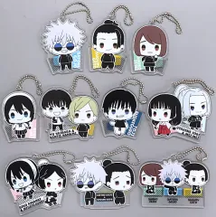 【中古】キーホルダー 全10種セット アクリルチャーム 「一番くじ 呪術廻戦 懐玉・玉折 ～壱～」 G賞