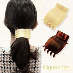 ヘアアクセ ヘアクリップ バンスクリップ 長方形 クリップ 飴色 ヘアアクセサリー ヘアー シンプル 大人っぽい カジュアル レディース ヘアアクセサリー かわいい おしゃれ 大人可愛い 上品 お洒落 まとめ髪 きれい レディース ヘアアクセ【mih-100】