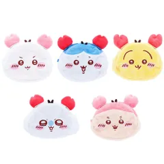 《在庫処分》 ちいかわ なりきりmimiポーチ ポーチ ヘアクリップ かに ミミ ケース 小物 メイク ぬいぐるみ ハチワレ うさぎ モモンガ 古本屋