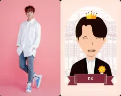 【中古】コレクションカード(男性) SEVENTEEN/DK(ドギョム)/全身・背景ピンク/2018 SVT 2nd FAN MEETING＜SEVENTEEN in CARATLAND＞トレーディングカードA