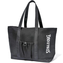 エアーメッシュ ベーシック トートバッグ ブラック 42-011BK バスケットボール バッグ バスケ 26L 軽量 スポルディング 25AW 正規品【送料当社負担】