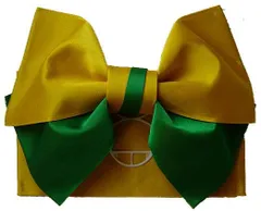 浴衣帯 作り帯 （Y Green） ゆかた帯 日本製 浴衣用 軽装帯 ちょうちょう 蝶 簡単 着付け 花火 夏祭り 盆踊り メール便不可 tak109